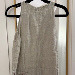 Everlane Linen Tank